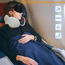 Load image into Gallery viewer, U Shaped Memory Foam Neck Travel Pillows