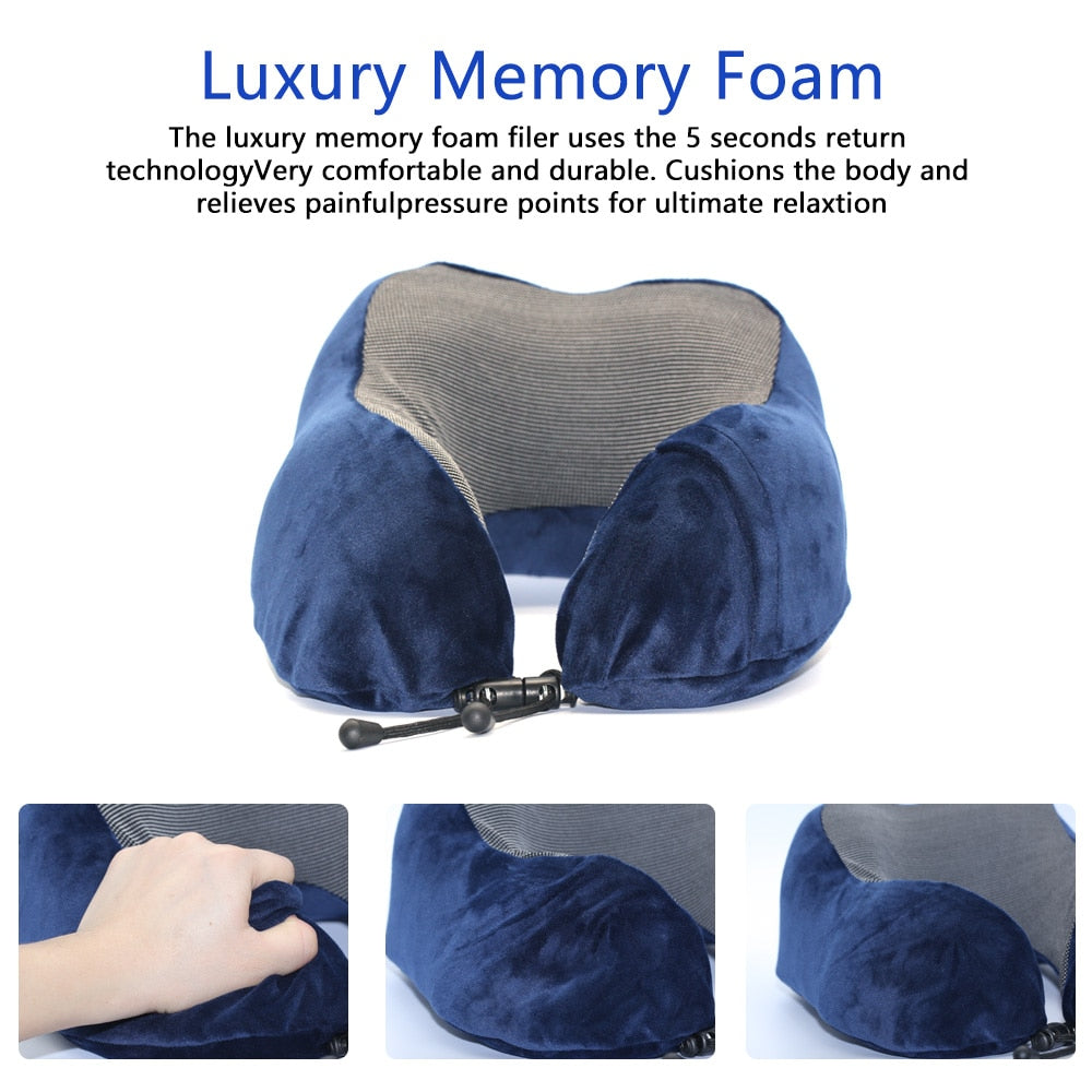 U Shaped Memory Foam Neck Travel Pillows