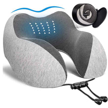 Load image into Gallery viewer, U Shaped Memory Foam Neck Travel Pillows