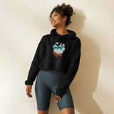 TRAVEL FREAK Crop Hoodie