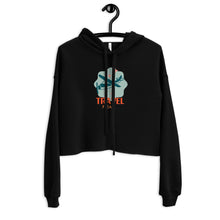 Load image into Gallery viewer, TRAVEL FREAK Crop Hoodie